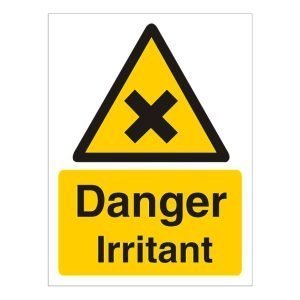 Danger Irritant Sign